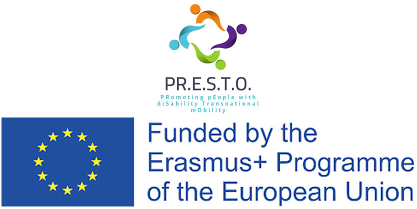 E’ ONLINE il sito dedicato al progetto “PR.E.S.T.O. Project – Funded by EU Erasmus+ Programme”