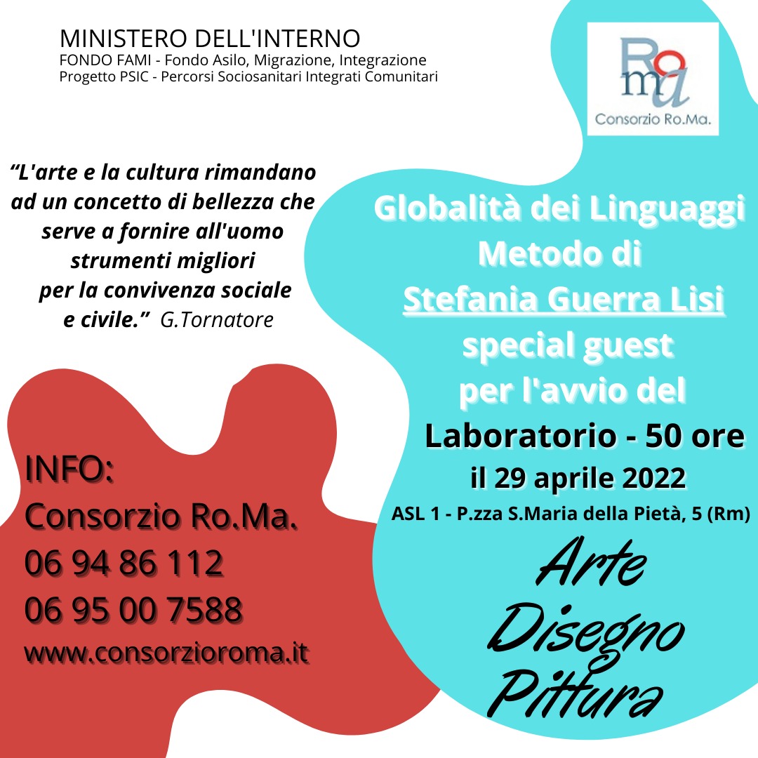 Al via il laboratorio “Arte, disegno e pittura” con la collaborazione della Prof.ssa Stefania Guerra Lisi