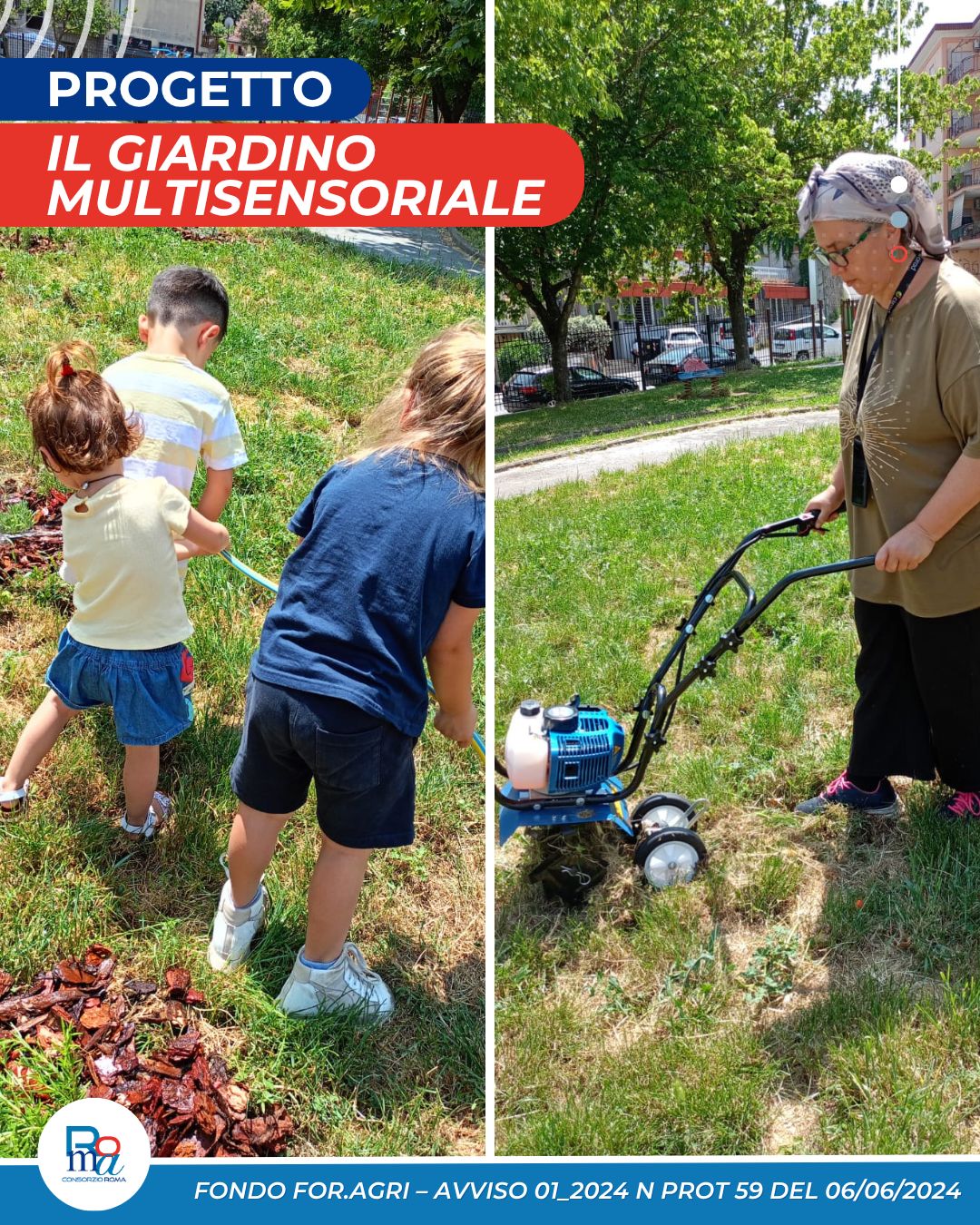 ForAgri Avviso 1/24 Prot.  59 del 6-6-24 – IL GIARDINO MULTISENSORIALE