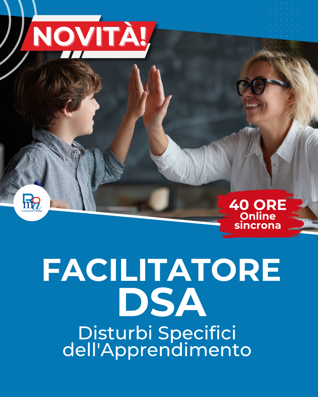 ‼️NOVITÀ: CORSO FACILITATORE DSA