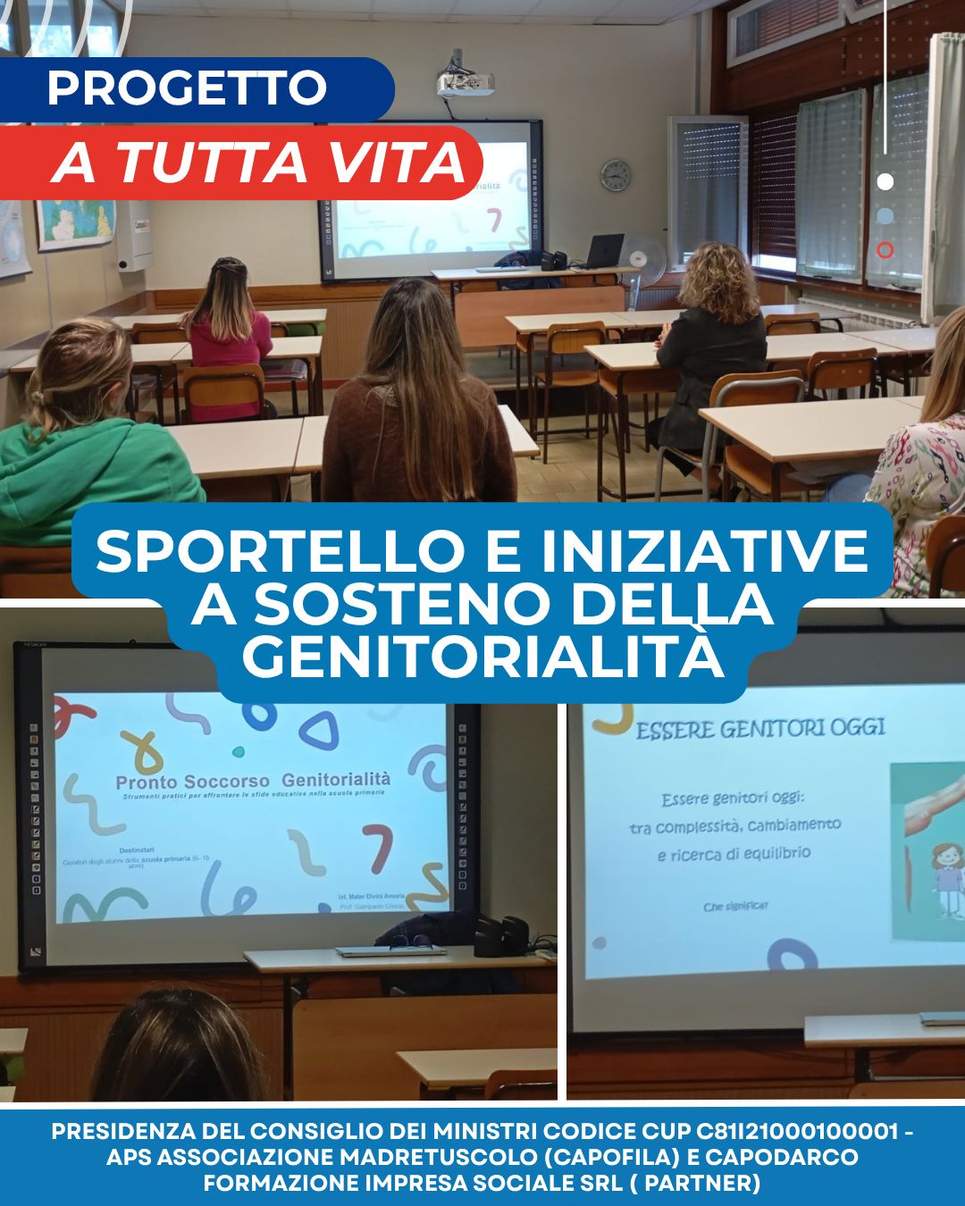 PERCORSO DI SOSTEGNO ALLA GENITORIALITÀ